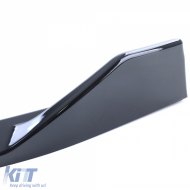 Frontspoiler Lip Sport Performance Hochglanz Schwarz geeignet für VW Golf 6 2008-2012-image-6200186