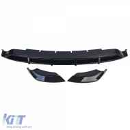 Frontspoiler Lippe glänzend schwarz geeignet für Mercedes GLC X254 C524 ab 2023-image-6264198