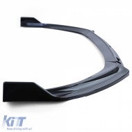Frontspoiler Lippe Performance Hochglanz Schwarz geeignet für Audi A3 8V Facelift 2016-2020-image-6197693