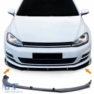 image-3-Frontspoiler Lippe schwarz, geeignet für VW Golf 7 Limousine Variante 12-21