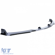 Frontspoiler Lippe Stoßstange schwarz glänzend geeignet für BMW 3er E90 E91 2008-2013-image-6196917