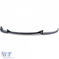 Frontspoiler Lippe Stoßstange schwarz glänzend geeignet für BMW 5er E60 E61 2007-2009-image-6206347