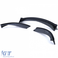 Frontspoiler Lippe Stoßstange schwarz glänzend geeignet für BMW 5er E60 E61 2007-2009-image-6206353
