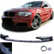 image-16-Frontspoiler mit glänzendem Splitter, geeignet für BMW 1er Serie F20 F21 10-15