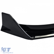 Frontspoiler Performance Lip in glänzendem Schwarz geeignet für Tesla Model 3 ab 2018-image-6206769