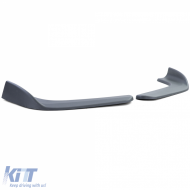 Frontspoilerflaps mit flachen universellen schwarzen Leistungsflügeln 7