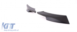 Frontspoilerflaps Splitter schwarz matt geeignet für 3er BMW E90 E91 08-12-image-6192061