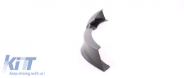 Frontspoilerflaps Splitter schwarz matt geeignet für 3er BMW E90 E91 08-12-image-6192062