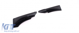 Frontspoilerflaps Splitter schwarz matt geeignet für 3er BMW E90 E91 08-12-image-6192063