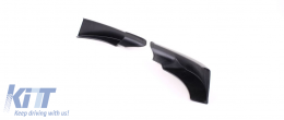 Frontspoilerflaps Splitter schwarz matt geeignet für 3er BMW E90 E91 08-12-image-6192066