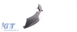 Frontspoilerflaps Splitter schwarz matt geeignet für 3er BMW E90 E91 08-12-image-6192067