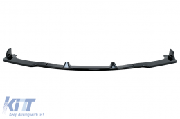image-6-Frontspoilerlippe Add-On für BMW 3 E90 E91 LCI 08-11 Limousine Touring Glänzend schwarz