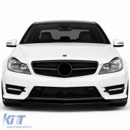 Frontspoilerlippe Performance glänzend, geeignet für Mercedes C W204 S204 2011-2015-image-6202867