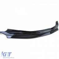 Frontspoilerlippe Performance glänzend schwarz geeignet für BMW 3er G20 G21 2019-2022-image-6192217