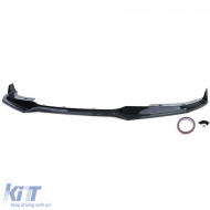 Frontspoilerlippe Performance glänzend schwarz geeignet für BMW 4er Serie G22 G23 ab 2020-image-6193591
