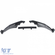 Frontspoilerlippe Performance glänzend schwarz geeignet für BMW 4er Serie G22 G23 ab 2020-image-6193596