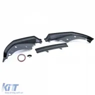 Frontspoilerlippe Performance glänzend schwarz geeignet für BMW 4er Serie G22 G23 ab 2020-image-6193597