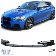 image-25-Frontspoilerlippe Performance glänzend schwarz geeignet für 1er BMW F20 F21 10-14