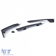 Frontspoilerlippe Performance Hochglanz Schwarz geeignet für BMW 3er E90 E91 05-08-image-6200177