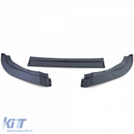 Frontspoilerlippe Performance Hochglanz Schwarz geeignet für Golf 6 09-12 mit R20 Stoßstange-image-6206308