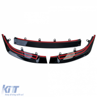 Frontspoilerlippe Performance Hochglanz Schwarz geeignet für BMW M2 G87 ab 2023-image-6207970