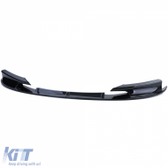 Frontspoilerlippe schwarz glänzend, geeignet für BMW 3er F30 F31 2015-2019-image-6197194