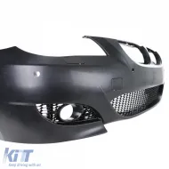 Frontsportstoßstange mit Nebelscheinwerfern mit ABE, geeignet für BMW 5er E60 E61 03-07-image-6276821