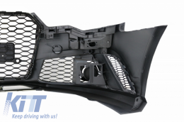 Frontstoßstange für Audi A6 C7 4G 11-15 Add-On Spoiler Lippe RS6 Look-image-6075856