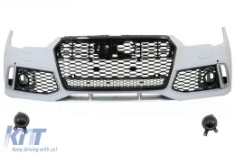 image-42-Frontstoßstange für Audi A7 4G Facelift 15-18 Seitengitter RS7 Design