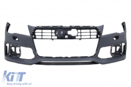 Frontstoßstange für AUDI A7 4G Pre-Facelift 10-14 RS7 Design mit Kühlergrill--image-6041109