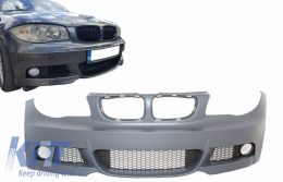 Frontstoßstange für BMW 1er E81 E82 E87 E88 2009+ M-Tech M-Technik Look-image-6054791