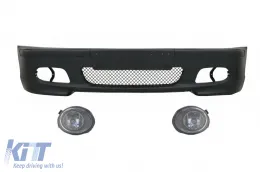 image-3-Frontstoßstange für BMW 3er E46 Limousine Touring 1998-2004 M-Technik M-Sport Look