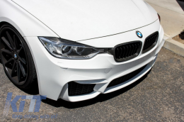 Frontstoßstange für BMW 3er F30 F31 Nicht LCI & LCI 2011-2018 M3 Sport EVO Look-image-6032794