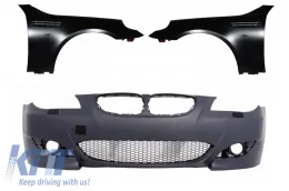 image-32-Frontstoßstange für BMW 5er E60 E61 Limousine Touring 03-10 Vordere Kotflügel M5 Look