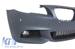 Frontstoßstange für BMW 5er F10 F11 11-14 Nebelscheinwerfer M-Technik Design-image-6099121
