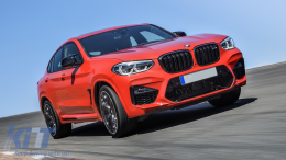 Frontstoßstange für BMW X3 G01 2017+ X4 G02 2018+ Seitengitter M Tech Design-image-6075551
