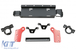 Frontstoßstange für JEEP Wrangler Rubicon JK 07-17 10. Jahrestag Hard Rock Style-image-6085232