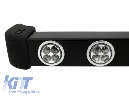 Frontstoßstange für Land Rover Defender 1990-2016 mit Lampen DRL LED-image-6004472