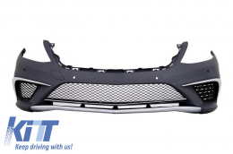 image-1-Frontstoßstange für MERCEDES Benz W222 S-Klasse 13-17 Kühlergrill S63 Design