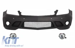 image-72-Frontstoßstange für Mercedes C-Klasse W204 2007-2012 C63 Look Mit PDC & Nebellichter