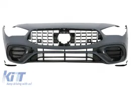 image-14-Frontstoßstange für Mercedes CLA C118 Limousine X118 Shooting Brake 2019-05.2023 CLA45 Look