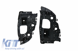 Frontstoßstange für Mercedes E C238 A238 2016+ E63 Look Diffusor Auspuff Tipps Schwarz-image-6058670