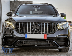Frontstoßstange für Mercedes GLC X253 SUV 2015-2019 GLC 63 Look Heckspoiler-image-6114400
