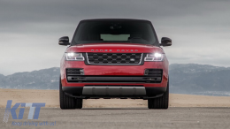 Frontstoßstange für Range Rover Vogue IV L405 18+ SVA Style Gitter DRL LED Lichter-image-6078042