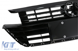 Frontstoßstange für VW Arteon 2017-2020 R Line Look Lippenverlängerung Spoiler-image-6075403