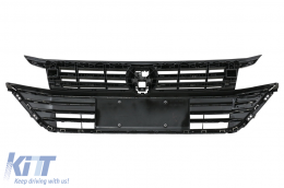 Frontstoßstange für VW Arteon 2017-2020 R Line Look Lippenverlängerung Spoiler-image-6075404