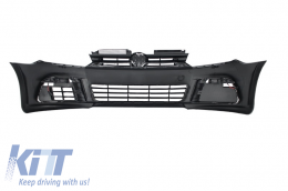 Frontstoßstange für VW Golf 6 Mk6 VI 2008-2013 Look LED Nebelscheinwerfer Gitter-image-6020880