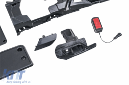 Frontstoßstange für VW Golf 7.5 2017-2020 R Look Zentraler Kühlergrill-image-6278901