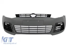 image-70-Frontstoßstange für VW Polo 6R 6C 03.2009-09.2017 R20 Look LED DRL