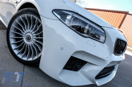 Frontstoßstange & Gitter für BMW 5er F10 F11 2011-2017 G30 M5 Look Ohne PDC-image-6069935